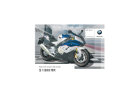BMW S1000RR - Navod na pouzivanie SK 2015 